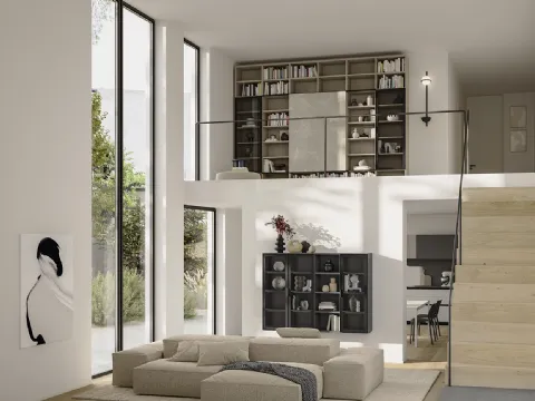 Bibliothèque Infinity L108 de Colombini Casa