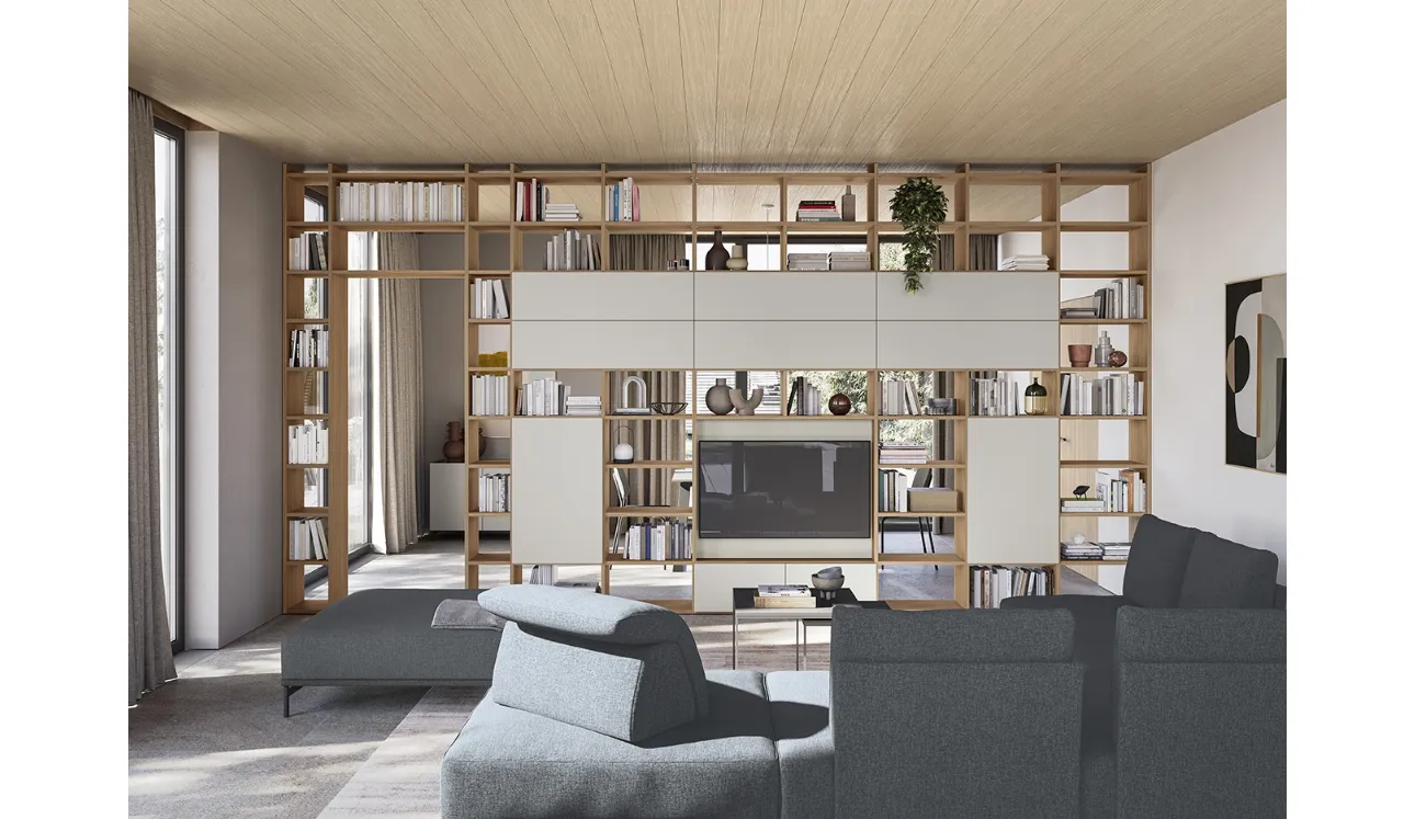 Bibliothèque Infinity L118 de Colombini Casa