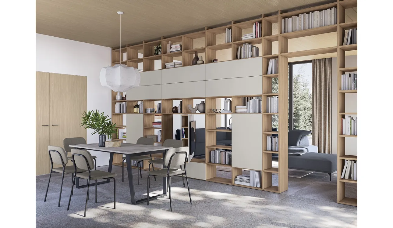 Bibliothèque Infinity L118 de Colombini Casa