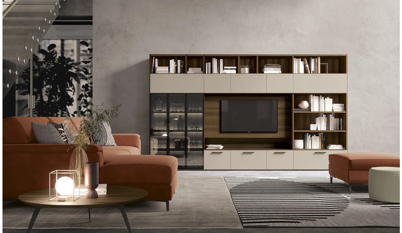 Bibliothèque Infinity L120 de Colombini Casa