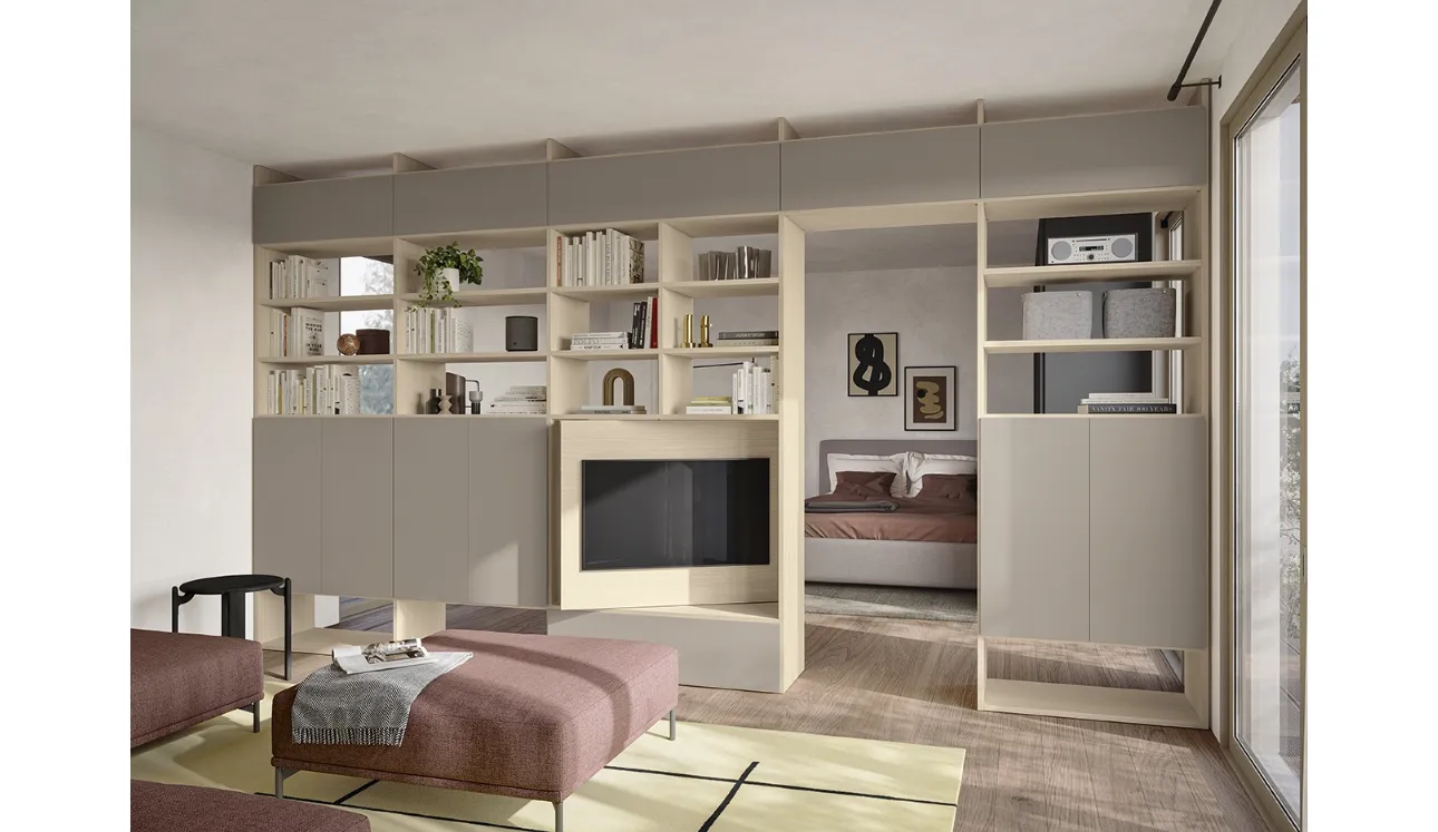 Bibliothèque Infinity L125 de Colombini Casa