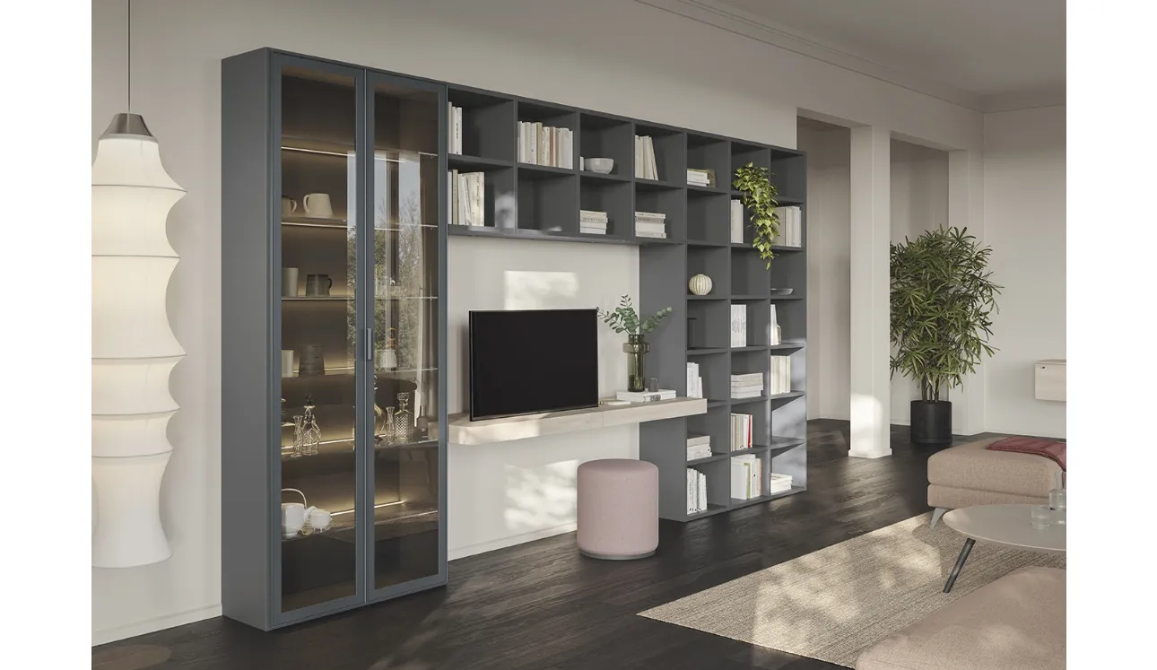 La bibliothèque Infinity L13 de Colombini Casa