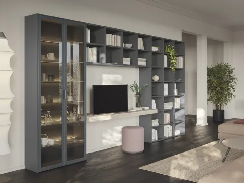 La bibliothèque Infinity L13 de Colombini Casa