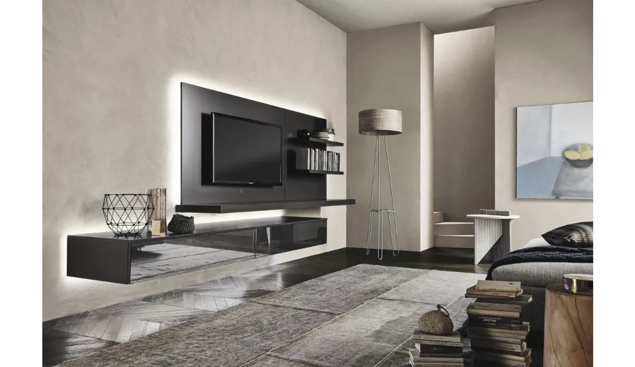 Meuble TV Panneau TV par Sangiacomo