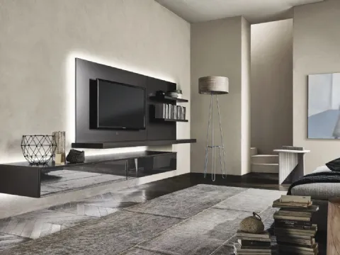 Meuble TV Panneau TV par Sangiacomo