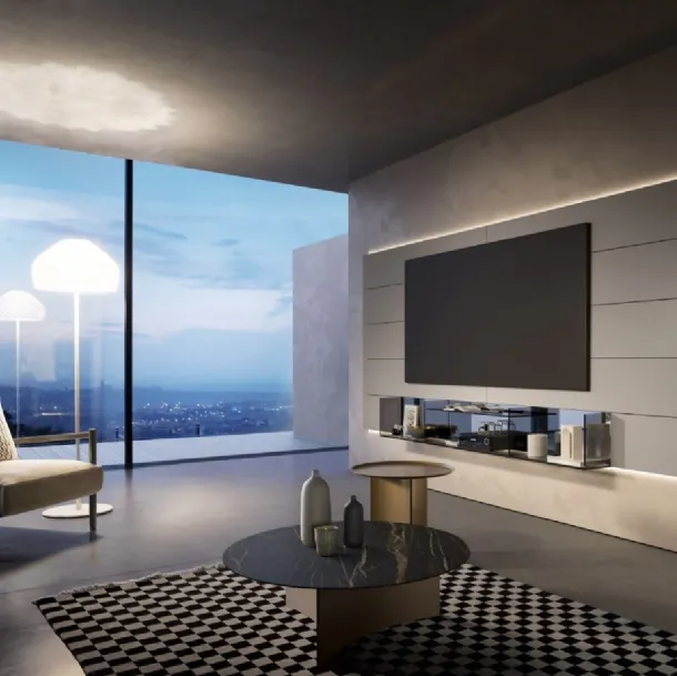 Meuble TV Boiseries de Sangiacomo