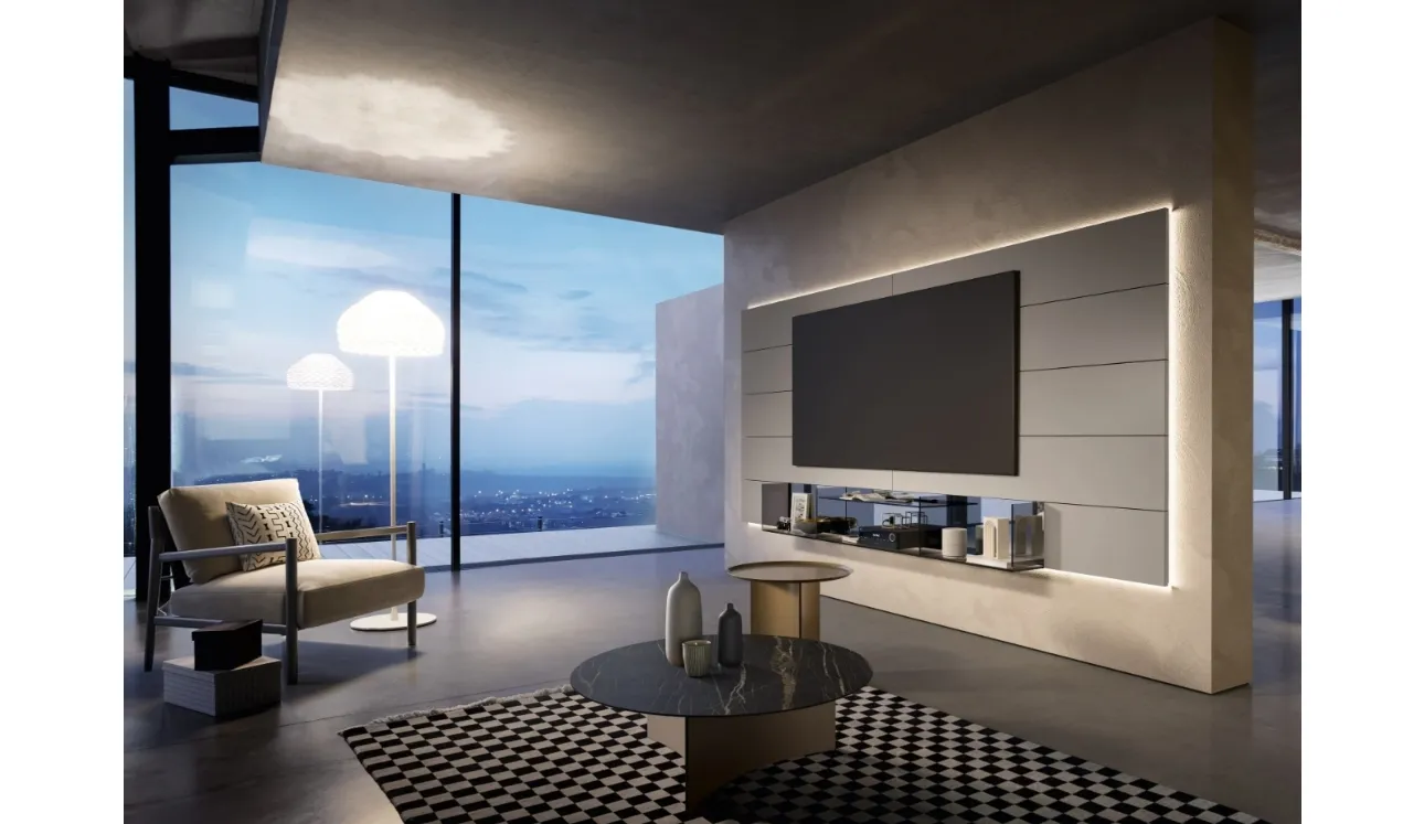 Meuble TV Boiseries de Sangiacomo