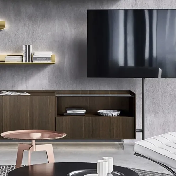 Meuble télé en chêne de Sangiacomo