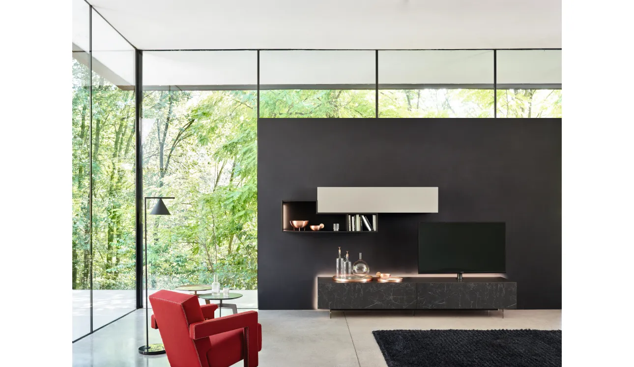 Meuble TV Vesa sur Cabaret de Sangiacomo