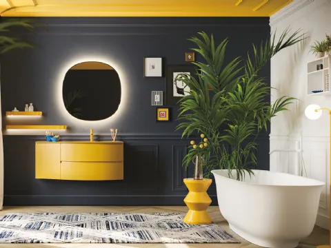 Meuble de salle de bain suspendu Fusion 40 d'