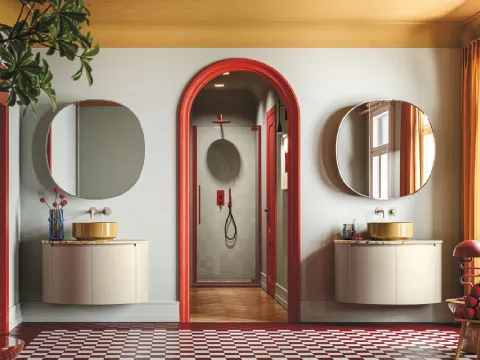 Meuble de salle de bain suspendu Fusion 41 d'