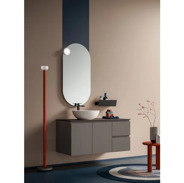 Meuble de salle de bains suspendu Ho-me plus 45 04