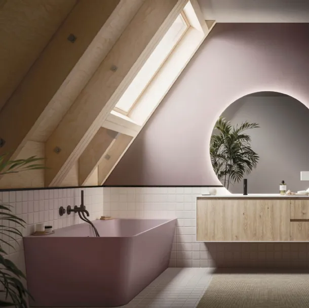 Meuble de salle de bain suspendu Ho-me plus 45 24