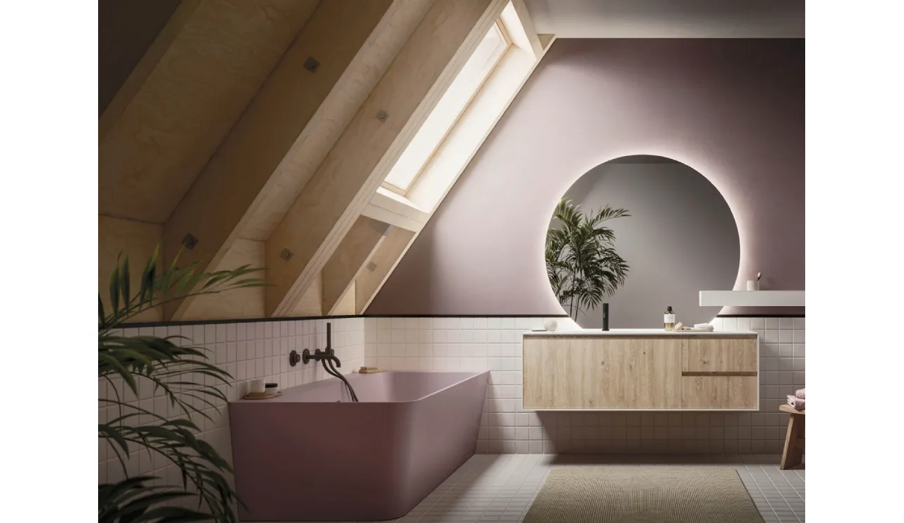 Meuble de salle de bain suspendu Ho-me plus 45 24