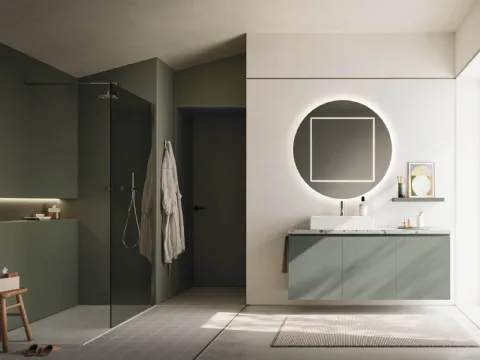 Meuble suspendu pour salle de bain Ho-me plus 45 25