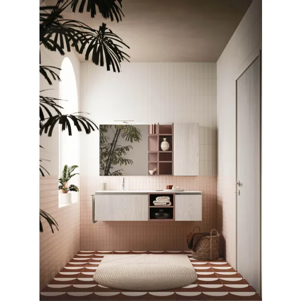 Meuble de salle de bain suspendu Ho-me plus 45 30