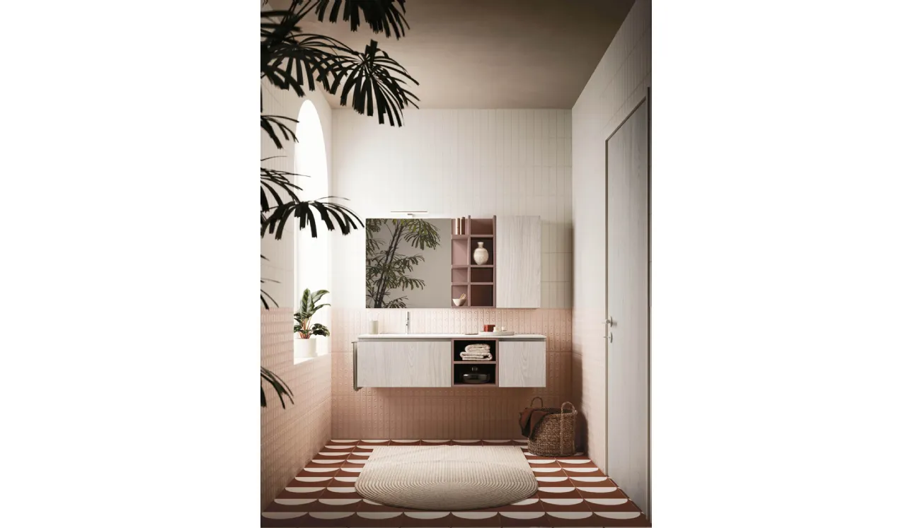 Meuble de salle de bain suspendu Ho-me plus 45 30