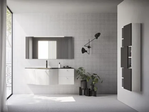 Meuble de salle de bain Ho-me plus courbe 57