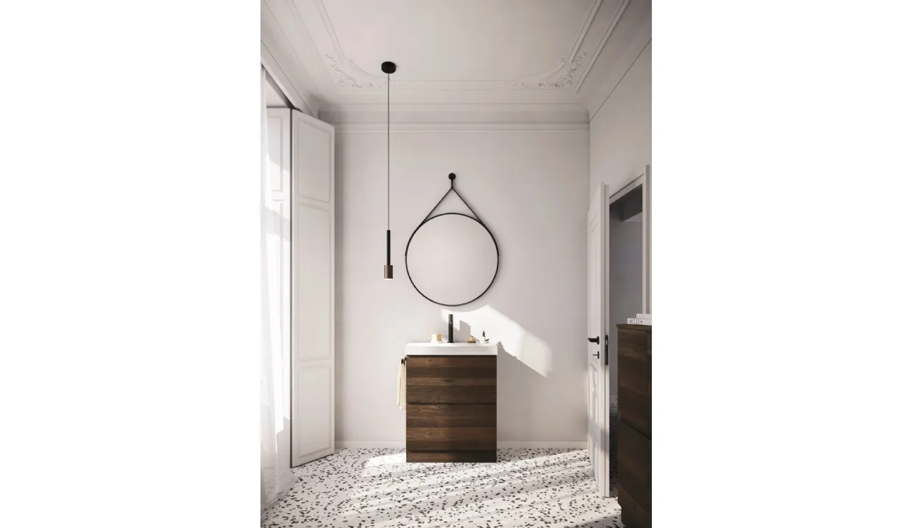 Mobile de salle de bain bas au sol Ho-me plus J 40 d