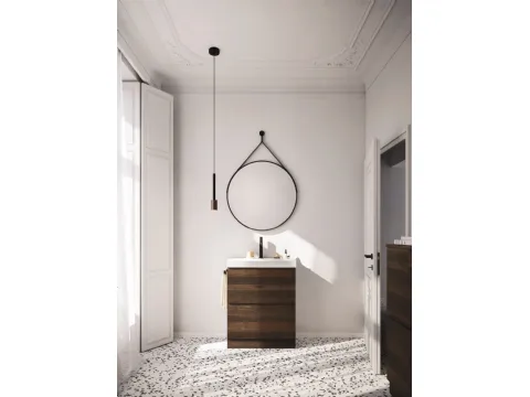 Mobile de salle de bain bas au sol Ho-me plus J 40 d