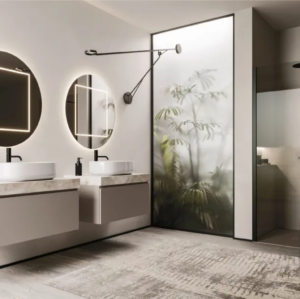 Meuble de salle de bain suspendu Ho-me plus J 55 laqué par Ar