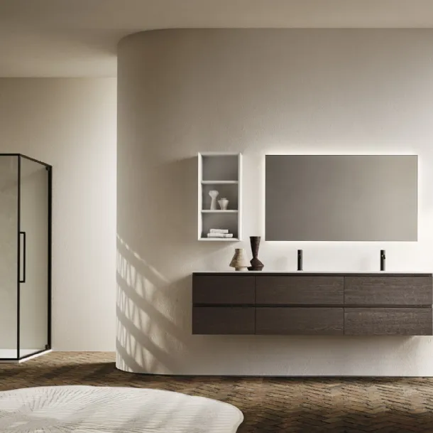 Meuble de salle de bain suspendu Sky Gola 39