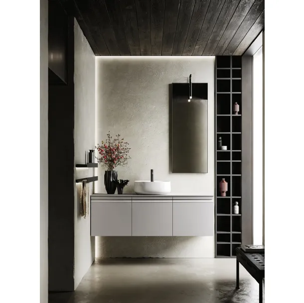 Meuble suspendu de salle de bain Sky Hook 37 par