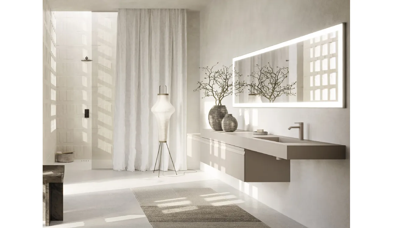 Meuble de salle de bain suspendu Sky Hook 38 par