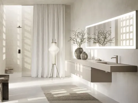 Meuble de salle de bain suspendu Sky Hook 38 par