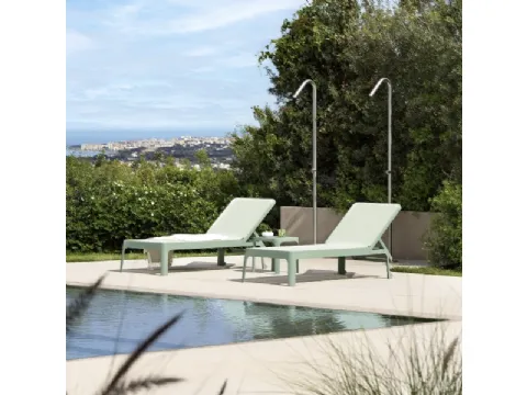 Transat Plano en polypropylène et tissu synthétique de Nardi.