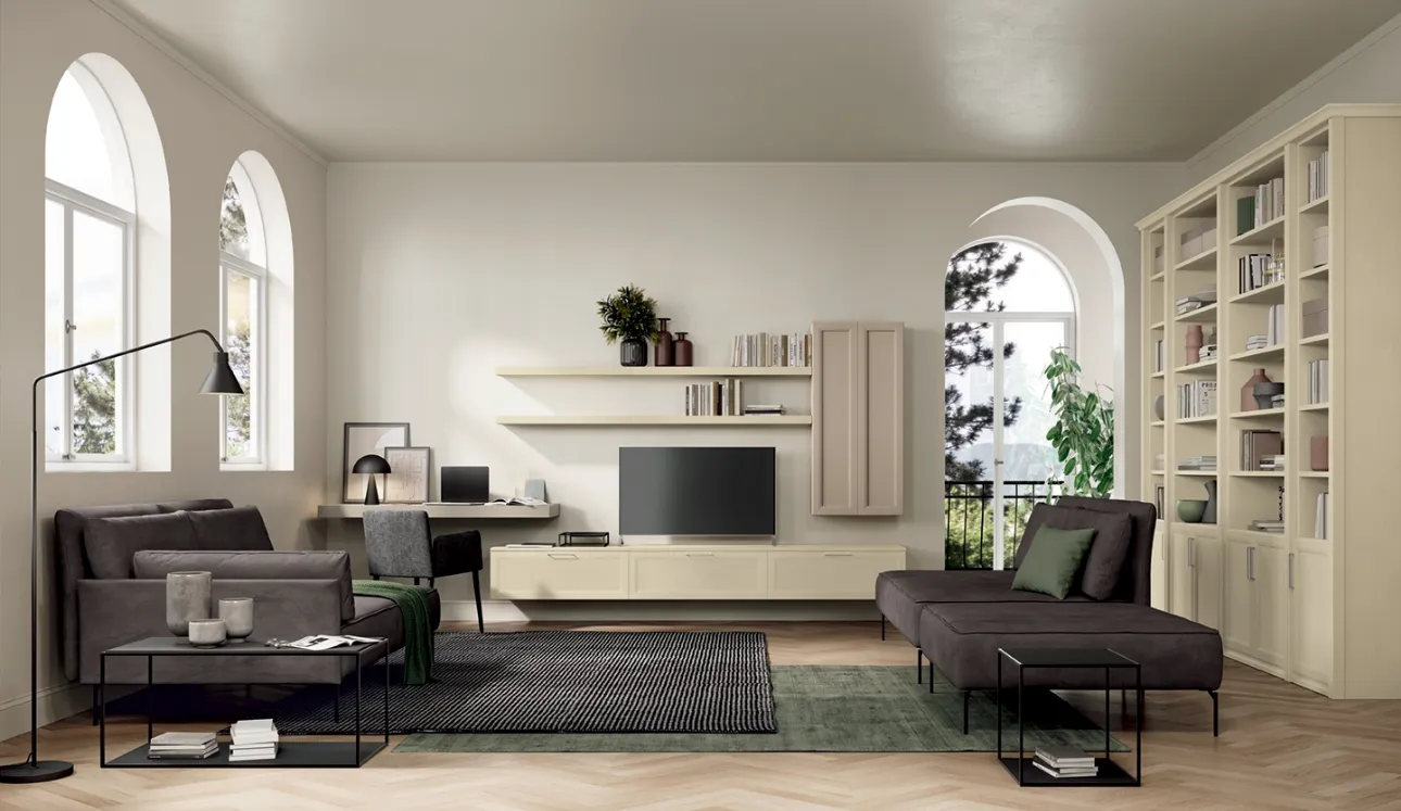 Meuble mural Arcadia AS004 de Colombini Casa