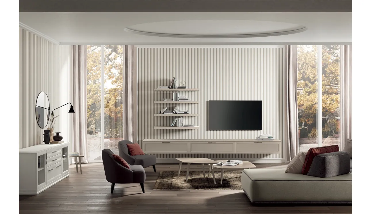 Meuble mural Arcadia AS009 de Colombini Casa