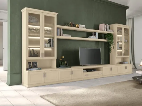 Mur équipé Arcadia AS018 de Colombini Casa