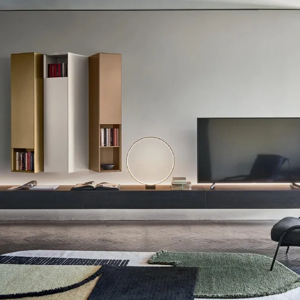 Le meuble mural Domino 01 de Sangiacomo.