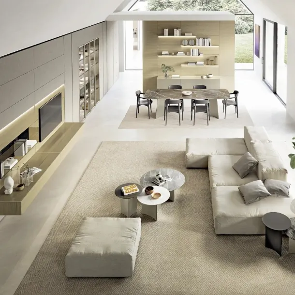 Sangiacomo Domino Boiserie 02 Wall Unit (translation in French)