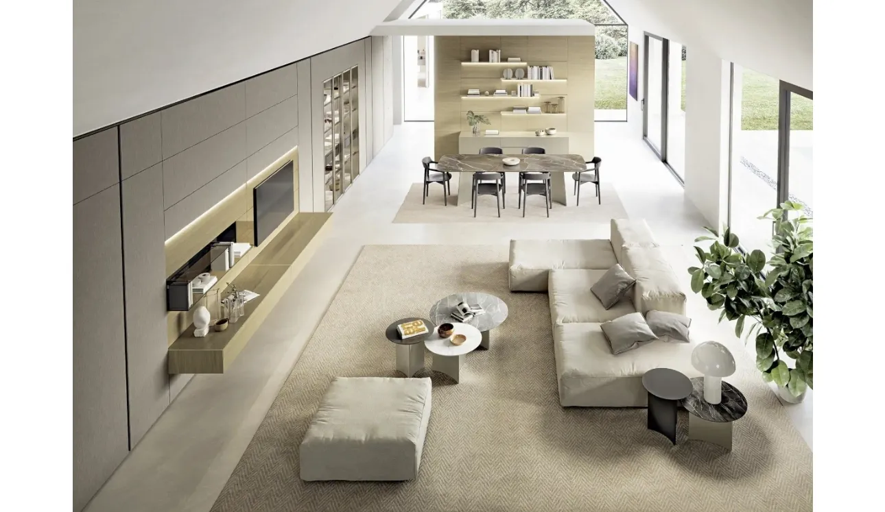 Sangiacomo Domino Boiserie 02 Wall Unit (translation in French)