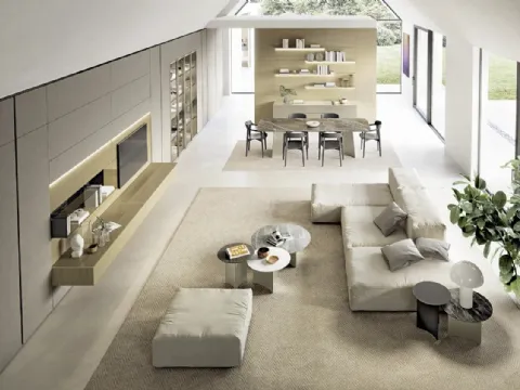 Sangiacomo Domino Boiserie 02 Wall Unit (translation in French)