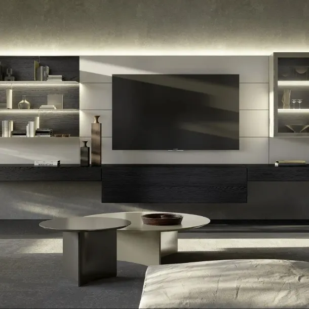 Meuble TV Domino de Sangiacomo