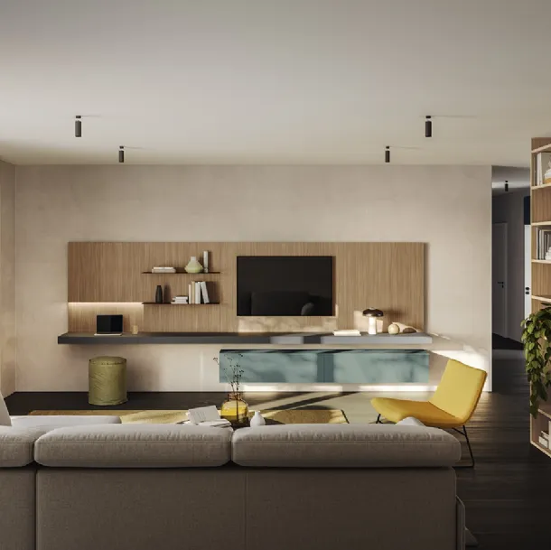 Meuble TV Golf Contract A01 de Colombini Casa.