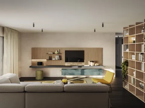 Meuble TV Golf Contract A01 de Colombini Casa.