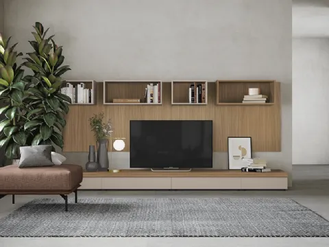 Mur équipé Golf Contract R102 de Colombini Casa