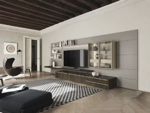 Mur équipé Lampo 198 de Sangiacomo