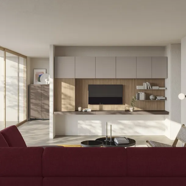 Mur équipé Night & Day L01 de Colombini Casa