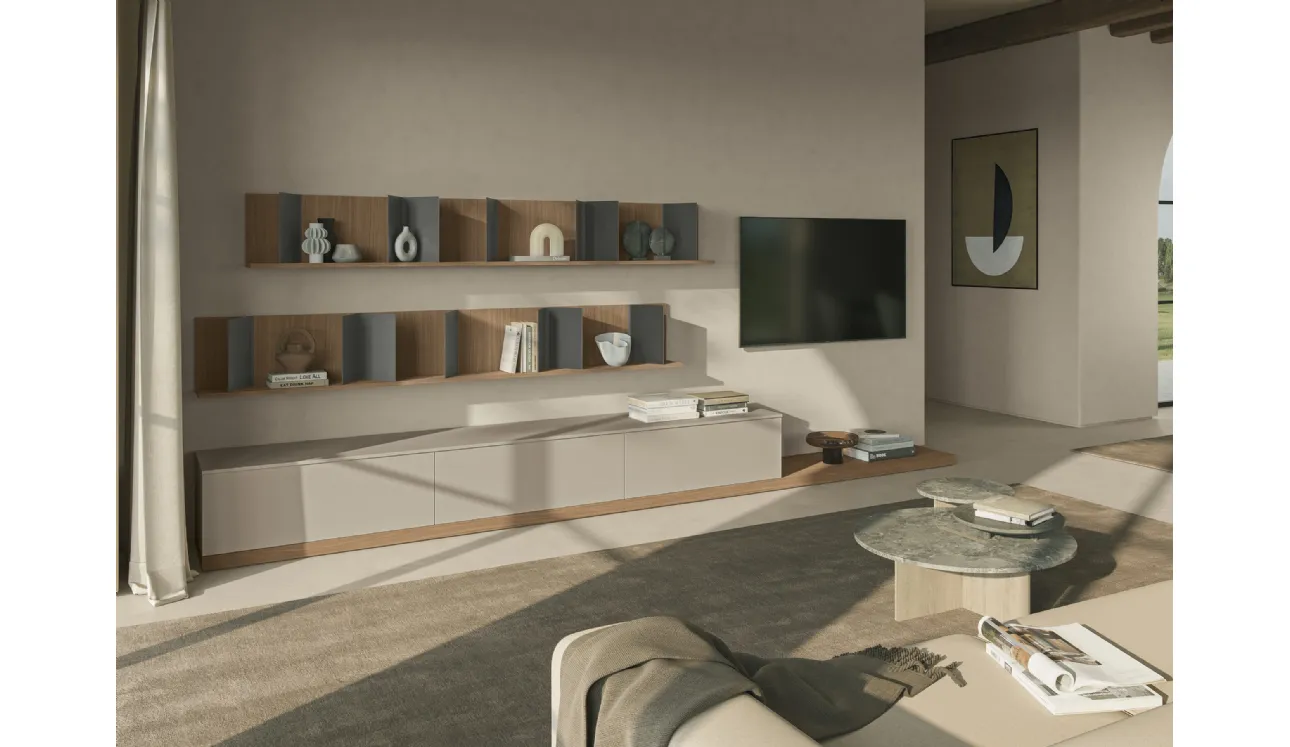 Meuble mural Night & Day L01NS de Colombini Casa