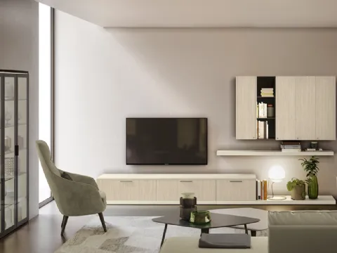 Mur équipé Night & Day L03 de Colombini Casa