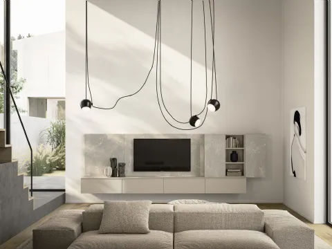 Meuble mural Night & Day L03NS de Colombini Casa