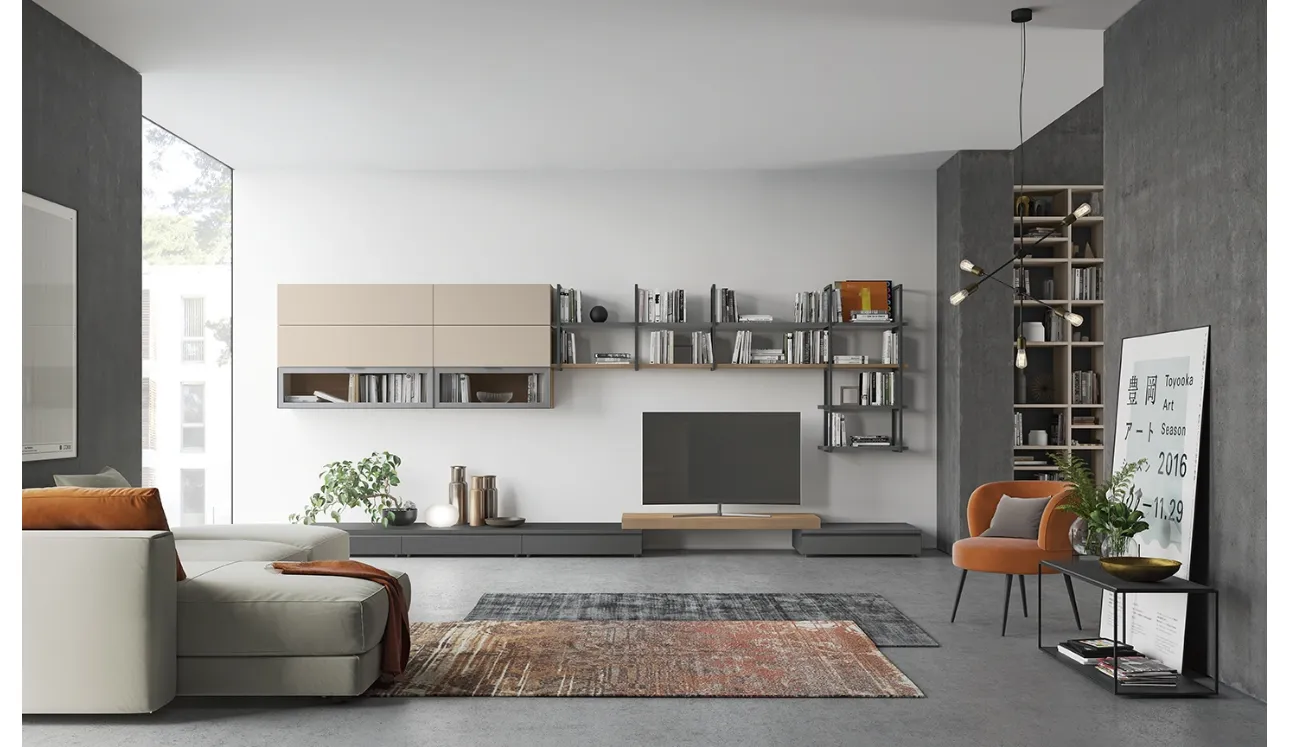 Unité murale Night & Day L20 de Colombini Casa.