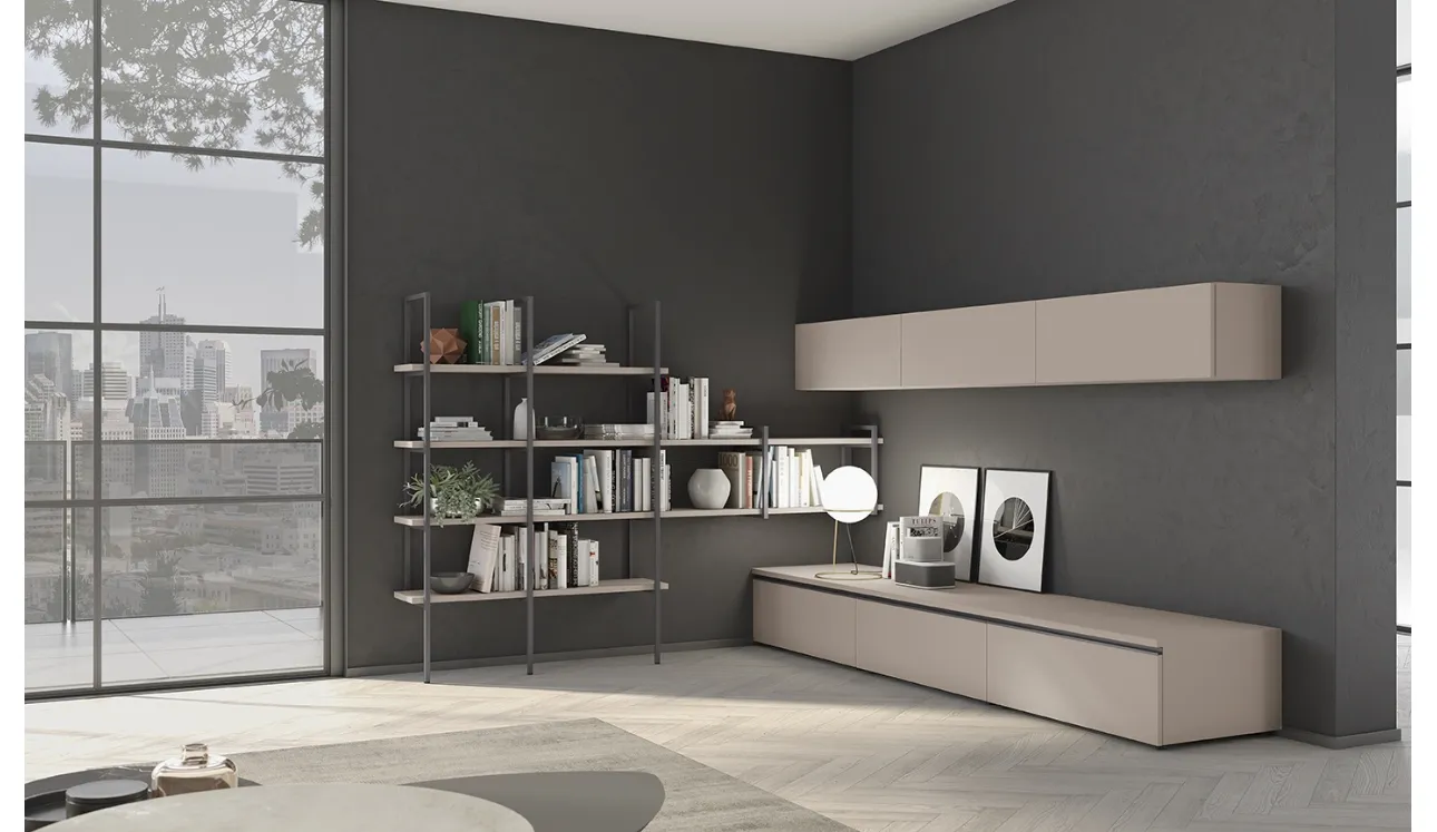 Étagère modulaire Night & Day L22 de Colombini Casa.