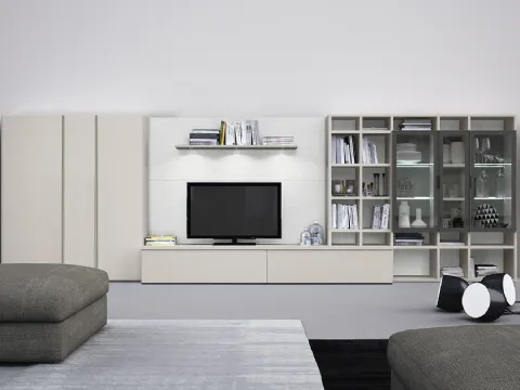 Mur d'équipement Night & Day L23 de Colombini Casa