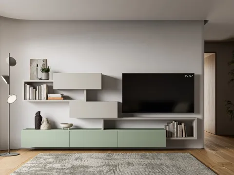 Mur équipé pratique PTG401 de SantaLucia